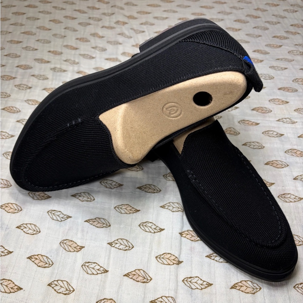 Rothy's The Lug Loafer Onyx Black